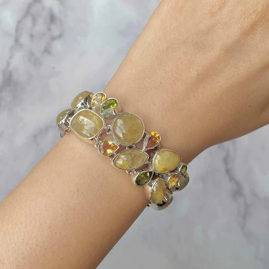 Golden Rutile Jewelry: Mesmerizing Gemstones With Striking Gold Inclusions